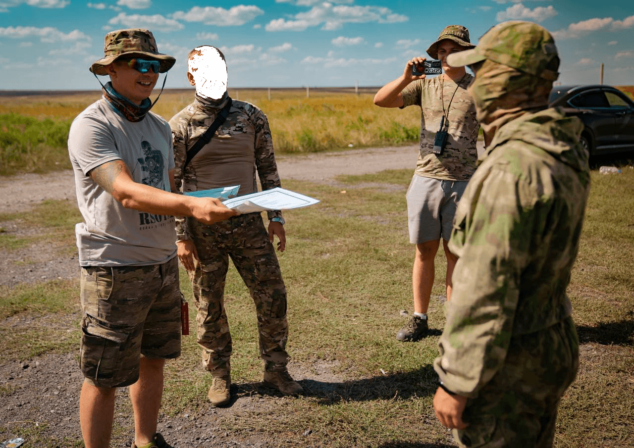 Drone performing a search and rescue mission